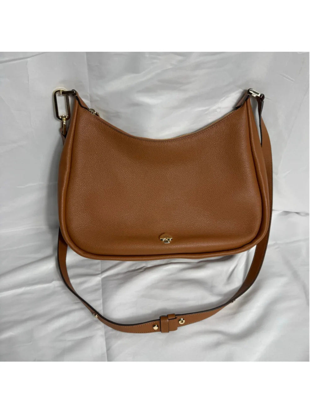 Women's Kate Spade Brown Leather Hobo Bag One Size